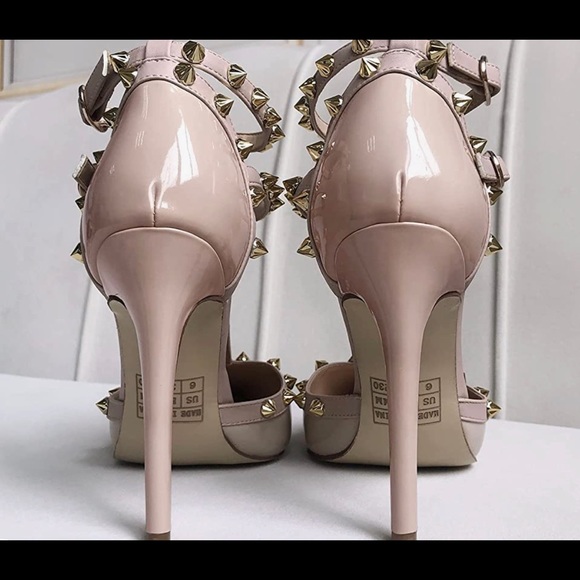 NWT Ankle Strap Heels for Women Stilettos Pumps, SURPRISE GIFT INCLUDED - Picture 3 of 9